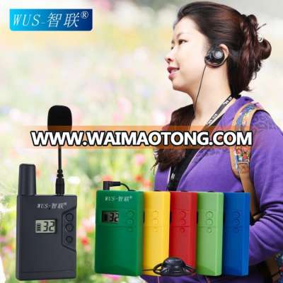 Low Cost Tour Guide Audio Systems, Wireless Audio Guide System with USB charger