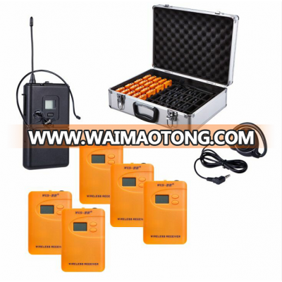 Wireless Radio Tour Guide System for Walking and Factory tour