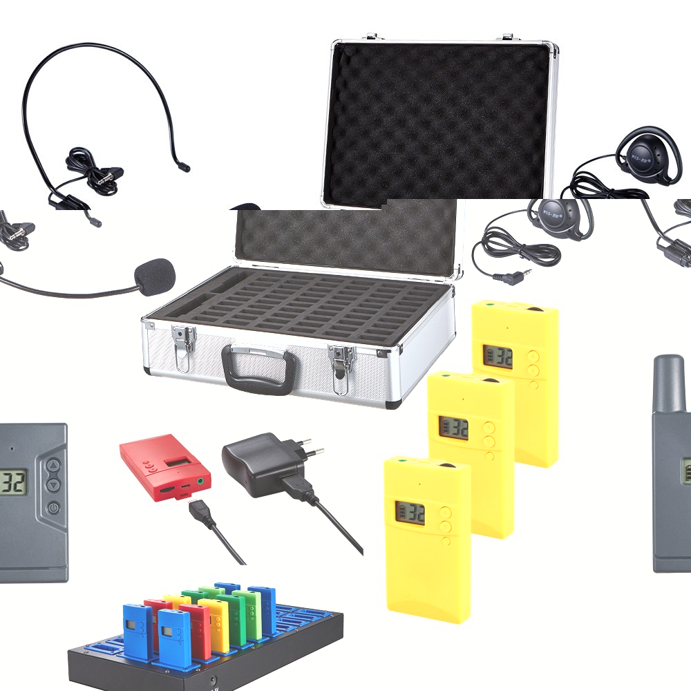 Low Cost Tour Guide Audio Systems, Wireless Audio Guide